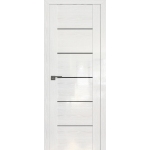 Дверь Pine White glossy №99 STP Триплекс черный 2000*800