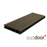 Террасная доска ДПК Outdoor 150*24*3000 мм. коричневая