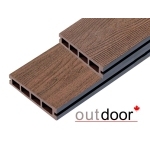 Террасная доска ДПК Outdoor 3D 150*25*4000 мм. HAVANA/ARIZONA BROWN коричневая микс